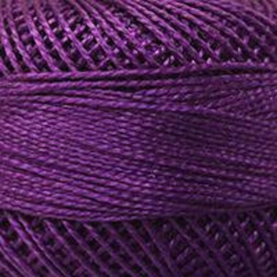 Perle Cotton: 2711 Dark Lavender Perle Cotton: 2711 Dark Lavender