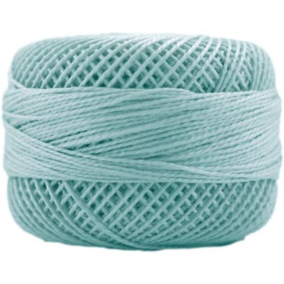 Perle Cotton: 3556 Light Turquoise Perle Cotton: 3556 Light Turquoise