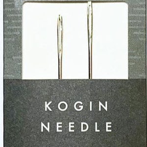 Sashiko Needles - Daruma Kogin Sashiko Needles - Blunt Tip - 2 Pk