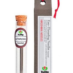 Tulip Easy Threading Needles - 2 Each - 3 Assorted Sizes