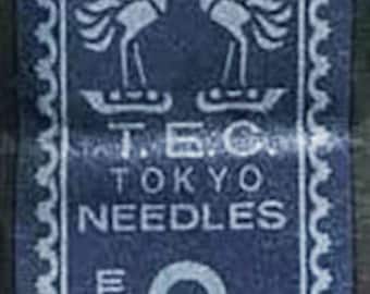 Japanese Tokyo Hand Sewing Needles - No. 9 (25 needles) - Made in Japan