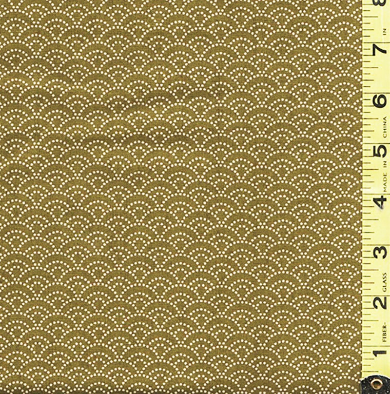 Sevenberry Small Dotted Wave (seigaiha) - Kasuri Collection