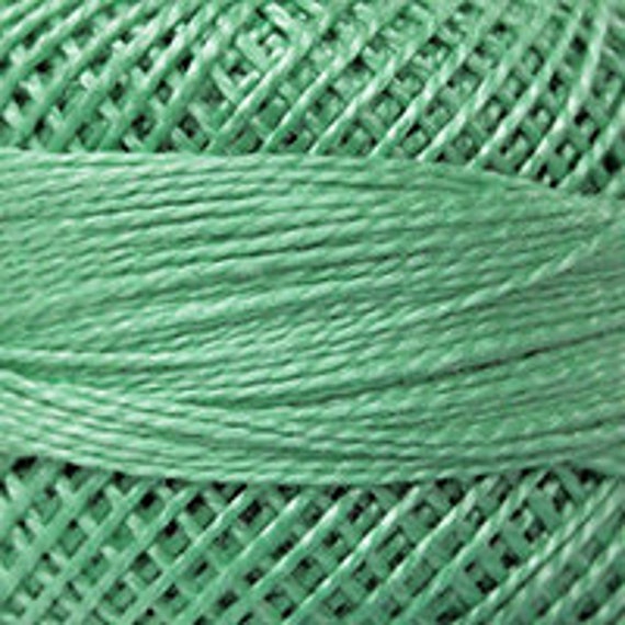 Perle Cotton: 4059 Medium Seagreen Perle Cotton: 4059 Medium Seagreen