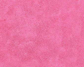 Dimples E18 - Hot Pink - Andover Blender - By the Half Yard