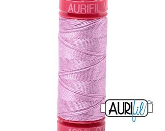 Aurifil 2515 - 12wt Cotton Thread - 54 yards - 2515 Light Orchid