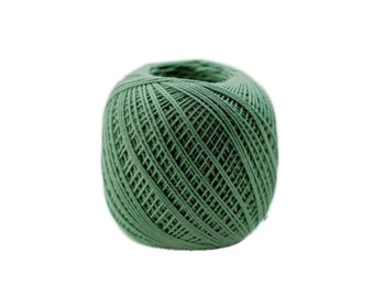 Thin - 207 Green - Thin Weight Sashiko Thread - Olympus 88 meters