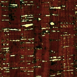 Uncorked 25-CHOCOLATE - Cork Look with Metallic - 50107M-25 - CHOCOLATE - By the Half Yard