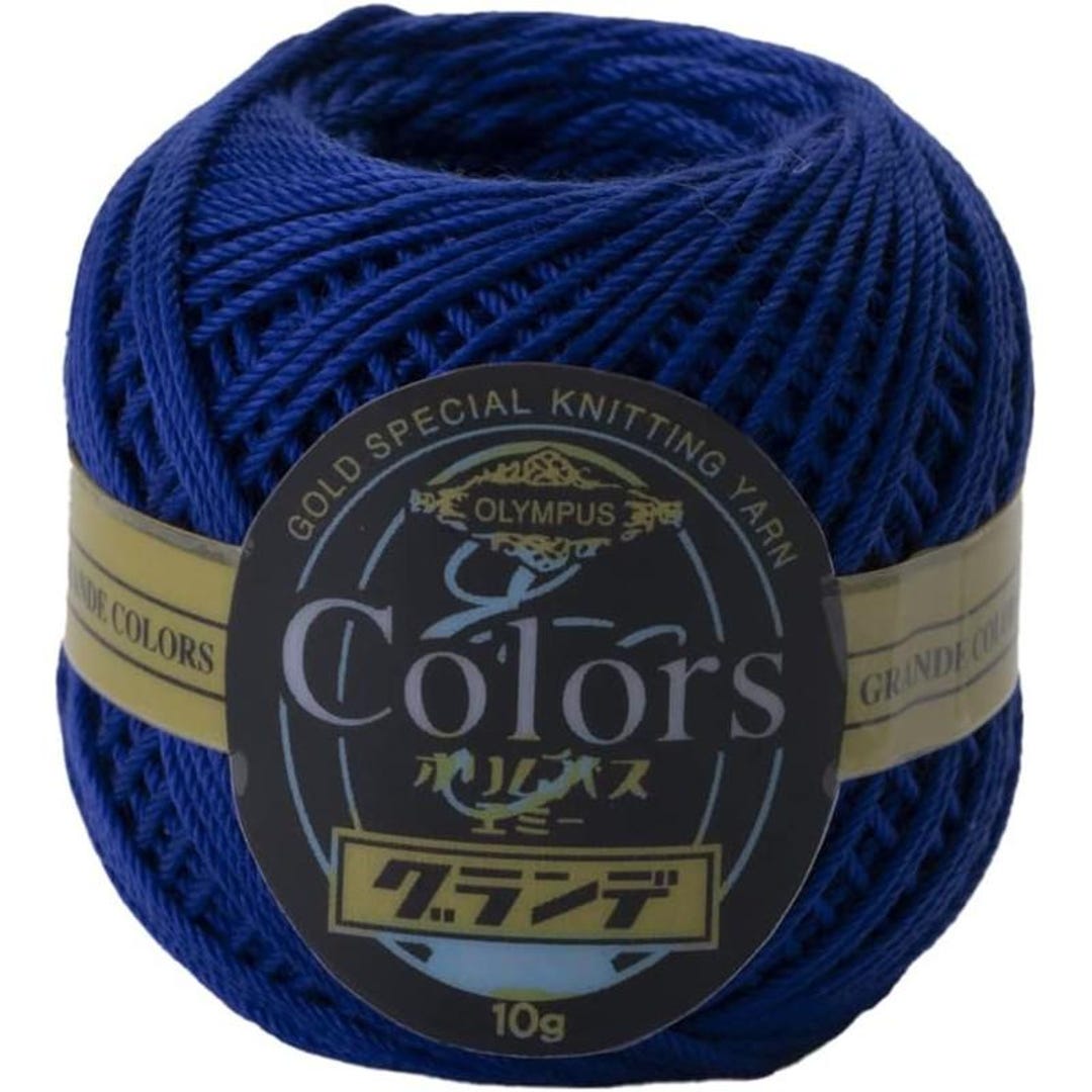368 Cobalt Blue - COLORS Lace Weight Yarn - Thread for Crochet ...