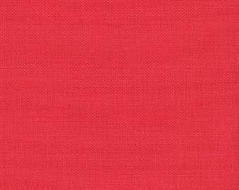 Rosey Red - Cosmo Embroidery Sashiko Cotton Needlework Fabric - # 21700-22