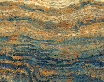 Fabric Art - Northcott Stonehenge Gradation Ombre - DP27235-68 - OXIDIZED COPPER- By the Half Yard