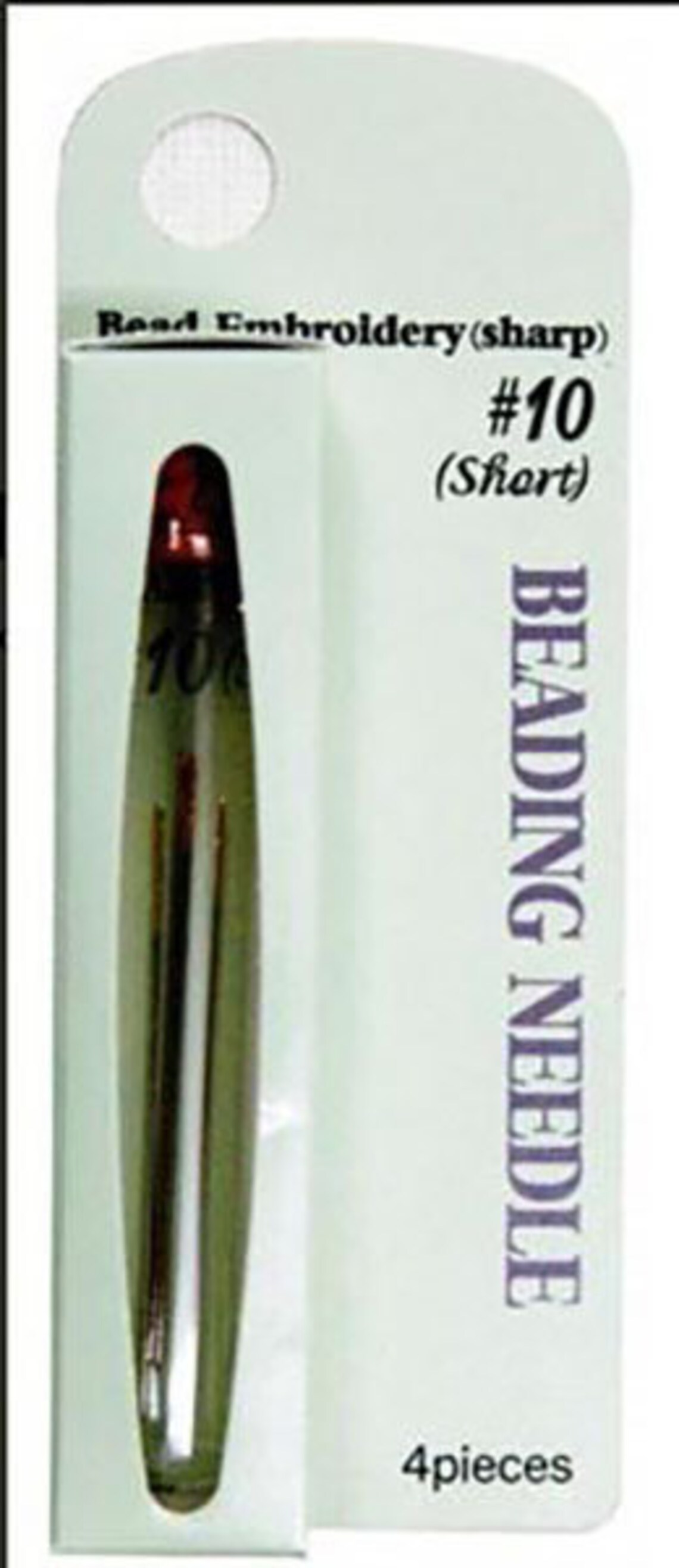 Beading Size 10 Short Tulip Beading Needles 4 Pack Etsy