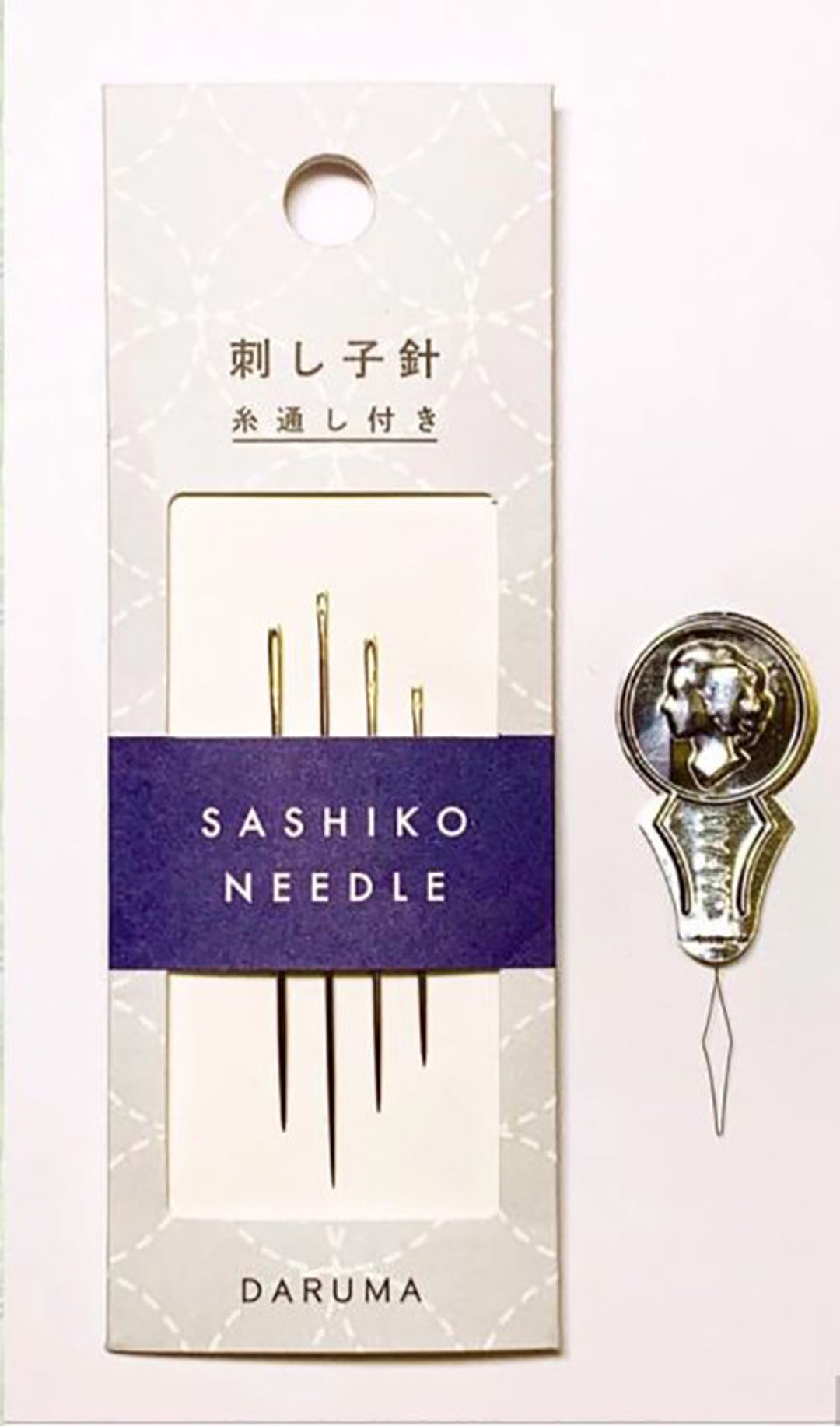 Tulip Sashiko Needles LONG Assortment two each of three sizes THN-030e