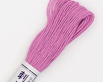 20m - # 24 Orchid - Olympus Japanese Cotton Sashiko Thread