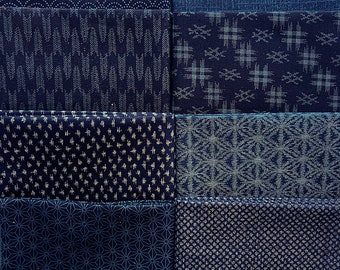 Buy Soft Cotton Midnight Blue Colour Ikat Pattern Print Fabric