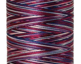 40wt - 9918 PATRIOTIC - Mettler Poly Sheen Multi-Colored - Embroidery & Decorative Sewing Thread