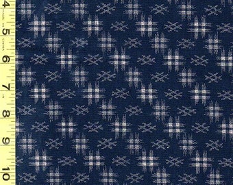 SALE - Japanese - Sevenberry Kasuri Collection - Diagonal Hatches - SB-88222D5-3 - Navy/ Indigo - SAVE 30% - By the Yard