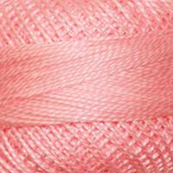 Perle Cotton: 1724 Light Pale Geranium Perle Cotton: 1724 Light Pale Geranium