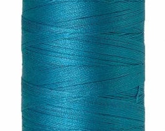 Mettler 50wt - 1394 Caribbean Blue - Mettler Sewing Thread - SOLID COLOR - 547 yard spool