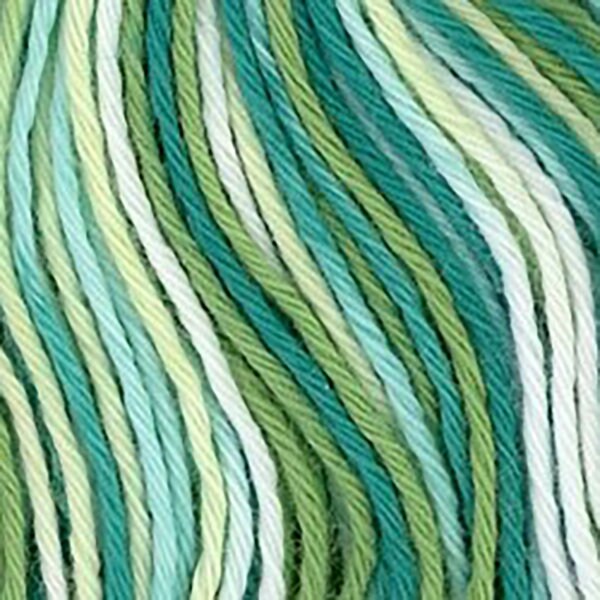 20m Skein Olympus Sashiko Thread - Variegated Green (#51) – Snuggly Monkey