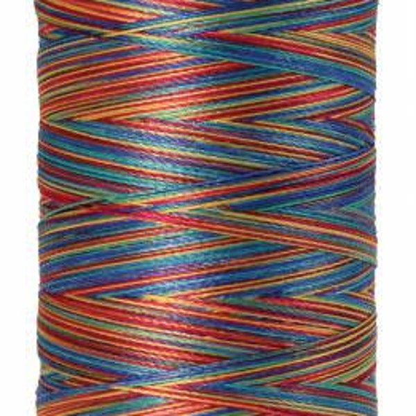 40wt - 9916 CONFETTI - Mettler Poly Sheen Multi-Colored - Embroidery & Decorative Sewing Thread