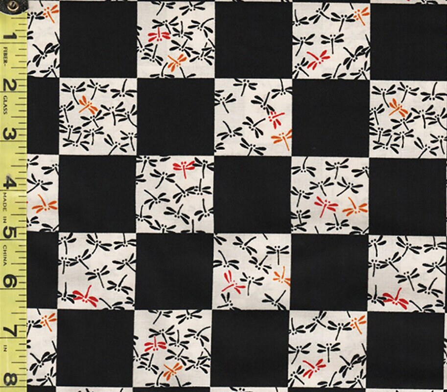 信頼 Japanese - Kurenei Dragonfly Checkerboard - KW-3410-2D 絵画