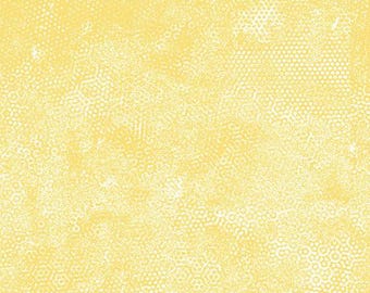 Dimples Y24 -Yellow Mist - Andover Blender - By the Half Yard