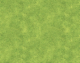 Dimples G2 - Lime - Andover Blender - By the Half Yard