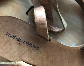 Foreign Affairs Italian Leather Shoes