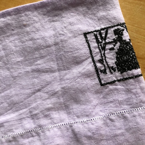 Linen tea towel