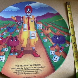 McDonald&#39;s collectible plate