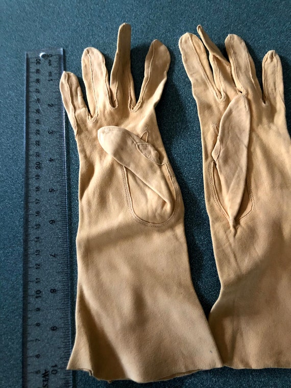ヴィンテージ スエード グローブ - Etsy 日本