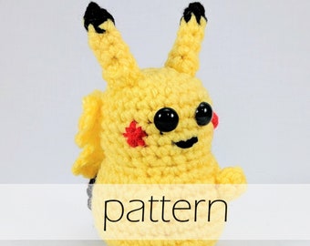 Pikachu Amigurumi PATTERN