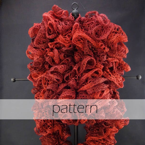 Ruffle Scarf PATTERN