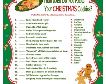 christmas game etsy