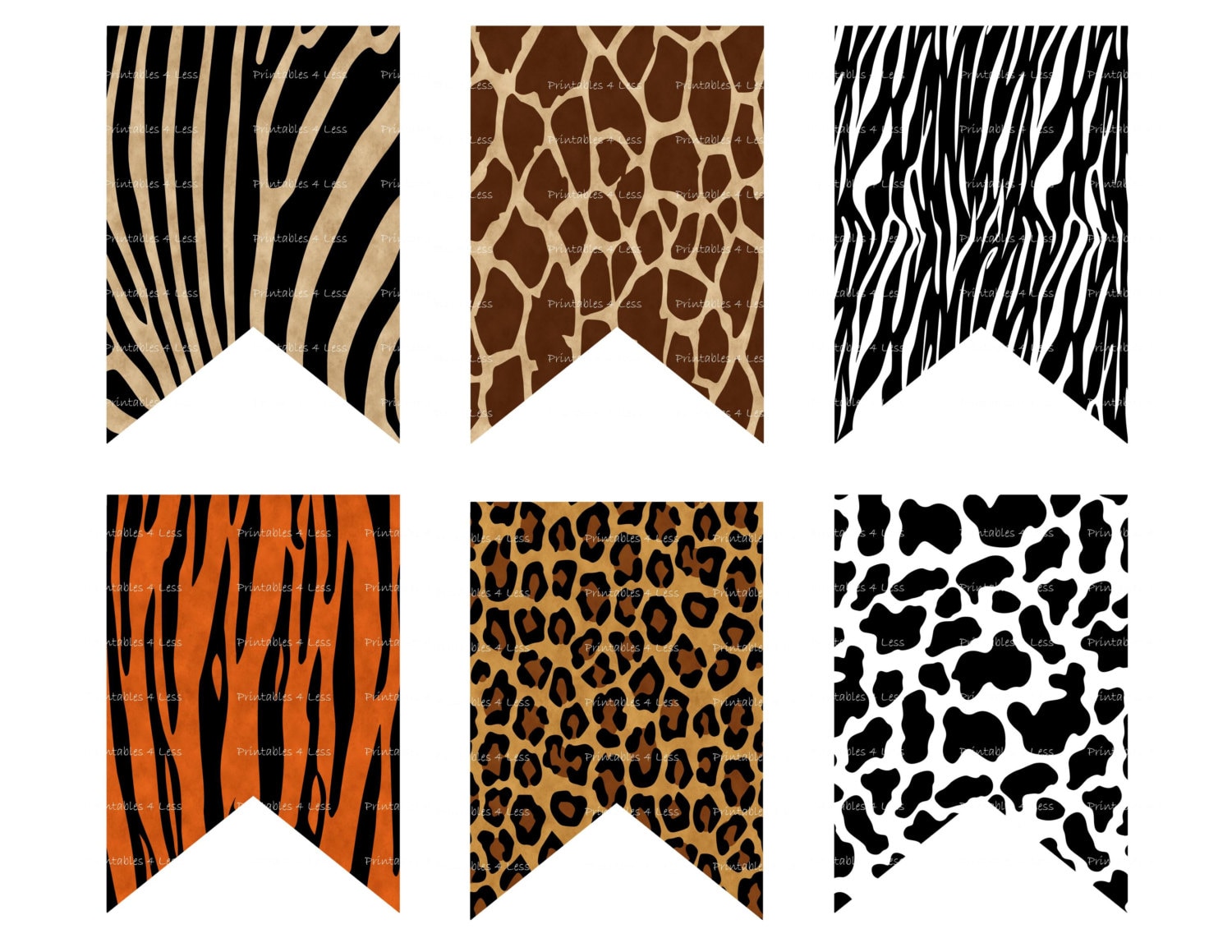 Animal Print Banner Wild Animal Banner Safari Banner Jungle | Etsy