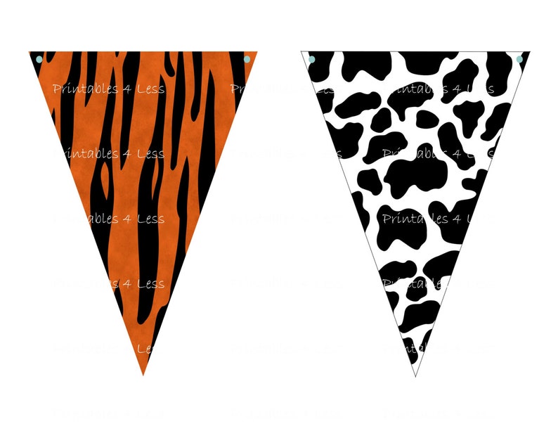 Animal Print Banner Jungle Banner Safari Banner Animal | Etsy