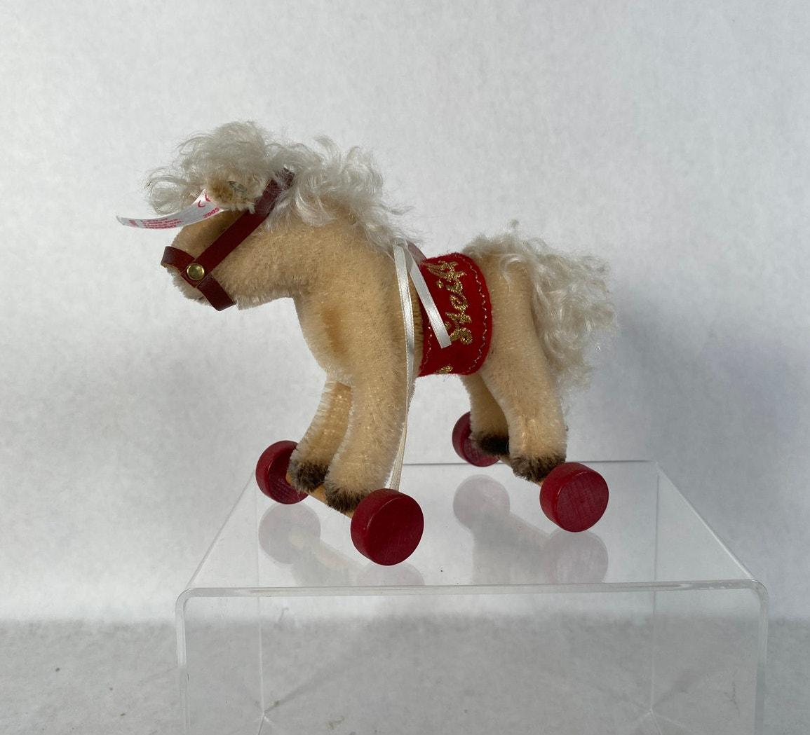 Steiff Horse on Wheels - Etsy