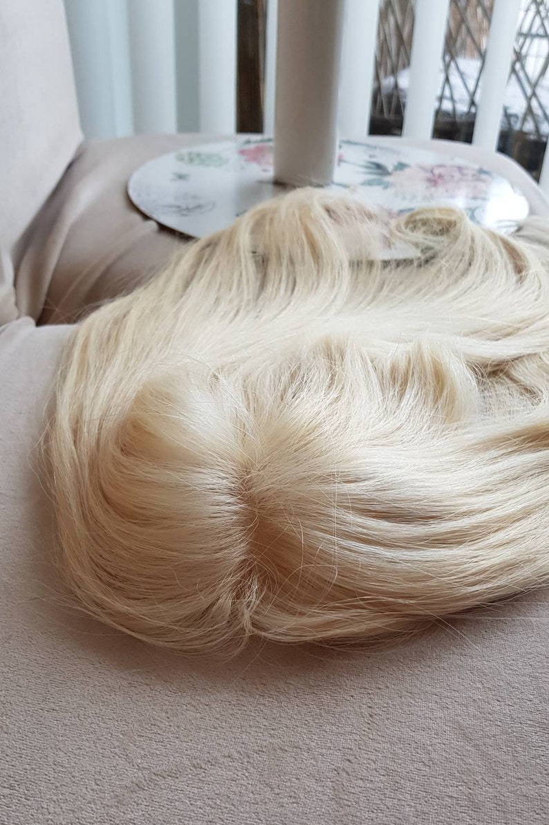 14 16 Monofilament Topper Remy Human Hair Piece For Hair Etsy