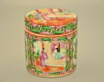 Vaso per zenzero antico cinese in smalto, portapennelli dipinto a mano, dinastia imperiale
