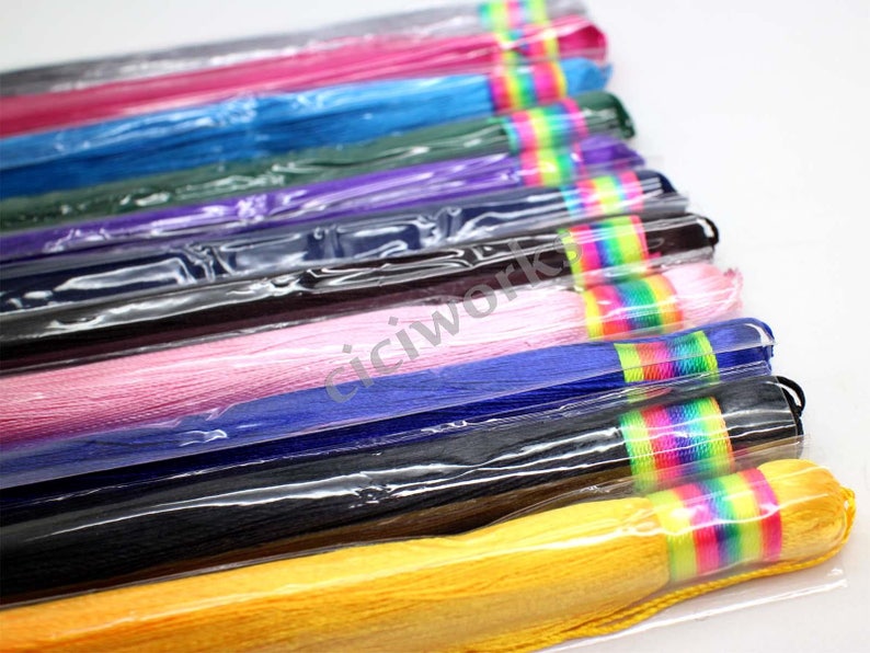 14pcs 6/'/'inch Silk Tassel EarringBraceletKeychainHandbag Tassel Jewelry Making Supplies GD28ST163