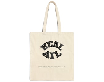 REAL ATL Cotton Canvas Tote Bag