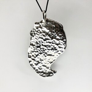 Pendentif griffe en argent. image 2