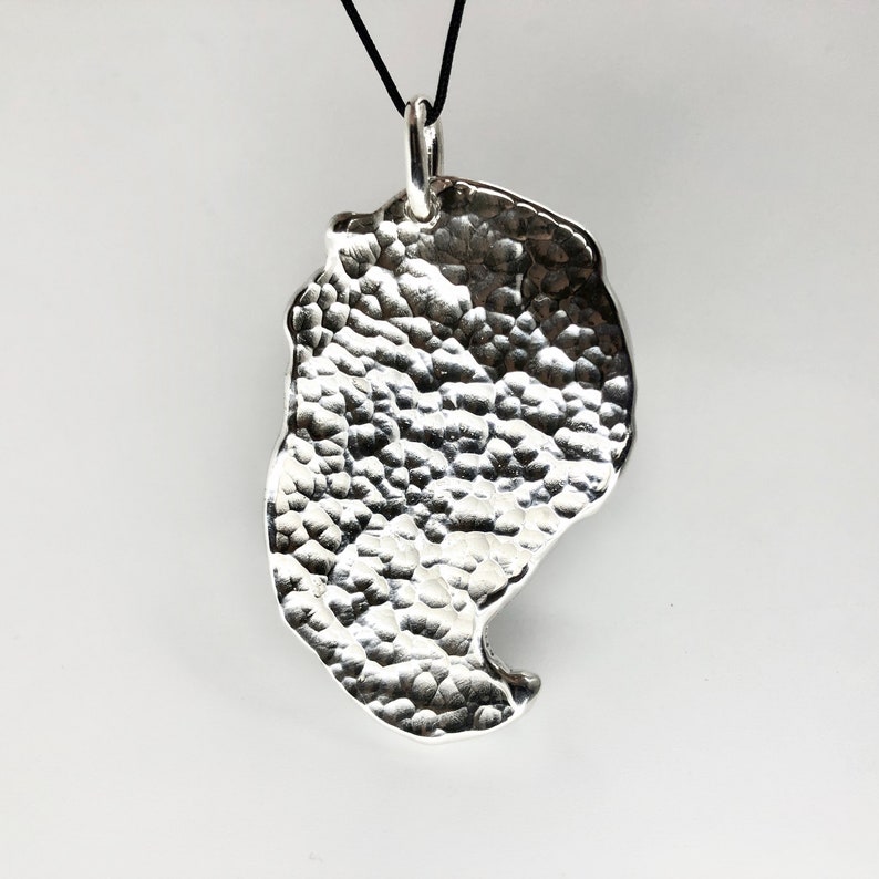 Silver claw pendant. image 2