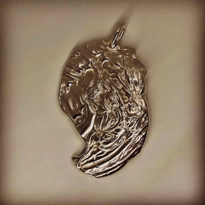 Silver claw pendant. image 9