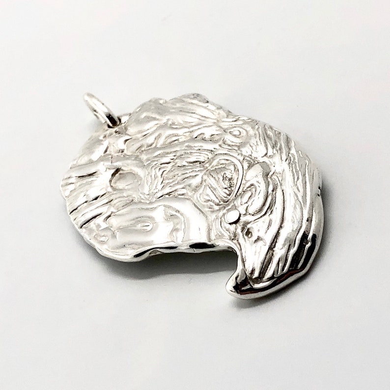 Silver claw pendant. image 7