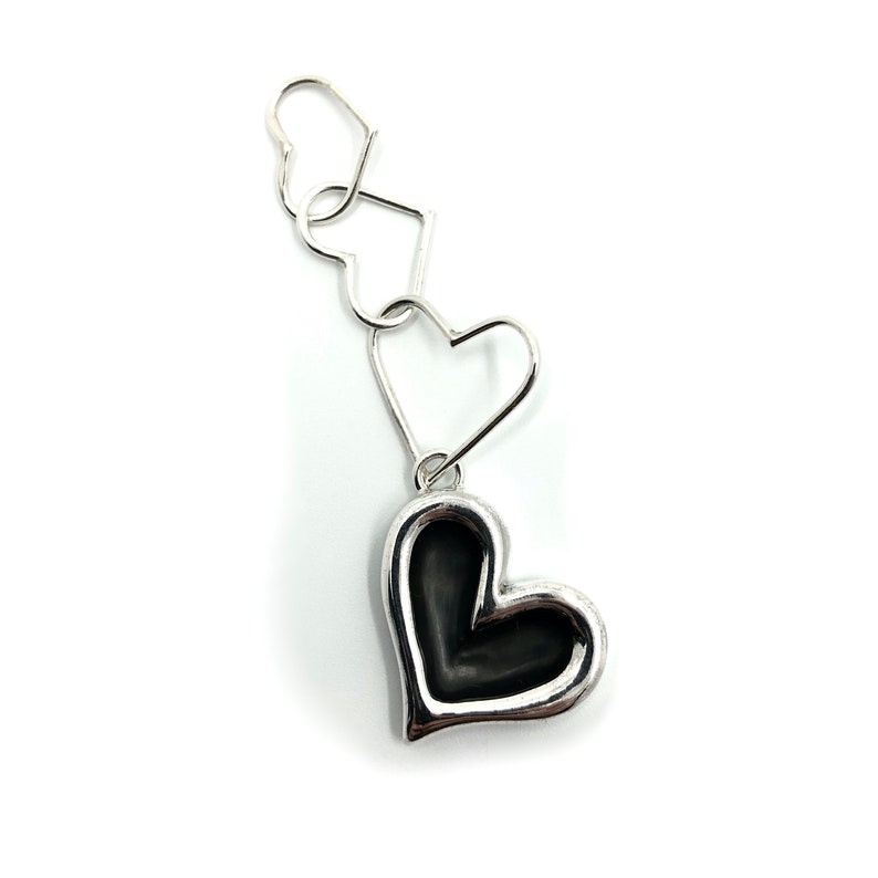 Pendentif coeur argent image 5