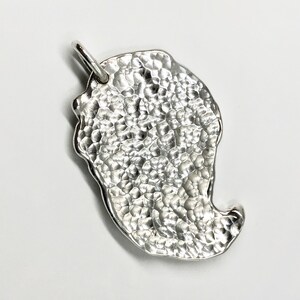 Silver claw pendant. image 6