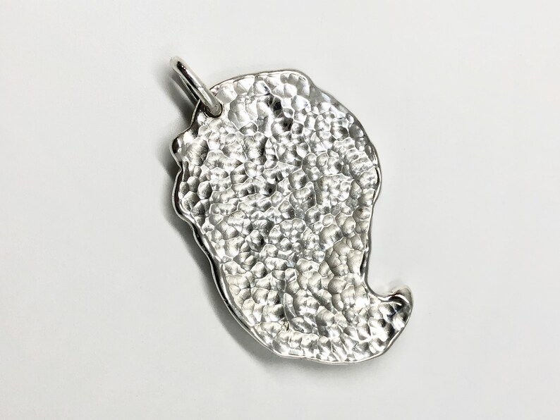 Silver claw pendant. image 6