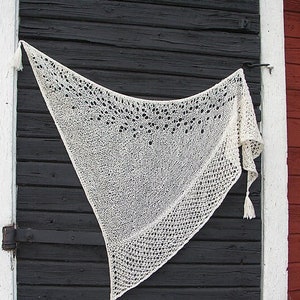 Let the game begin instant pdf download shawl pattern image 1