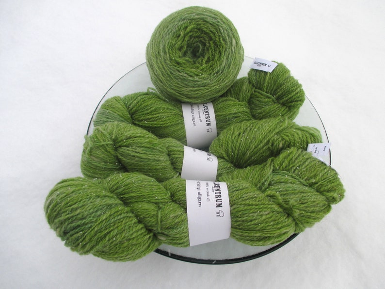 2-ply Ullcentrum selfstriping sport weight wool yarn